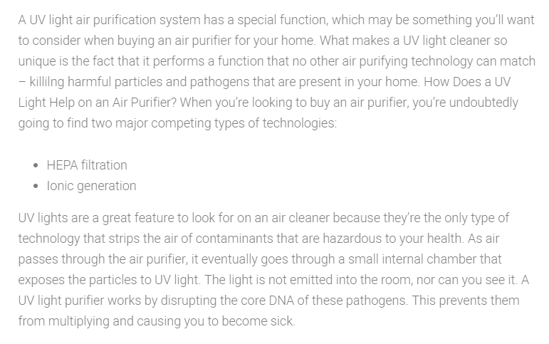 UV Air Purifiers in Chico, CA | All Around HVAC