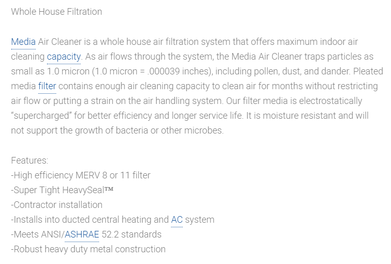Air Filtration: Media Air Cleaners in Chico, CA | All Around HVAC