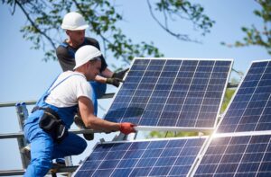 solar panel installation